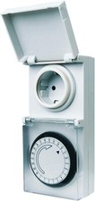 Elro TM116B - Interrupteur Minuteur d'Extérieur Prise Programmable