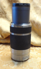 Sony  Telephoto Zoom Lens SEL55210,   engraved w/initials (READ) w/covers