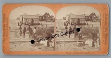 Black Americana Suburbs of JACKSONVILLE FL Charles Pollock Florida Stereoview 