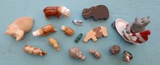 lot 15 figurines hippopotames