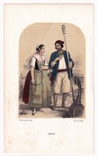 Lithographie XIXe Venise