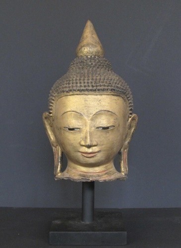Tête bouddha papier - bouddha, en