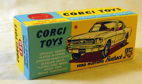 Corgi toys boite copie vide - toys,