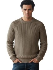 Pull homme col rond 100 %