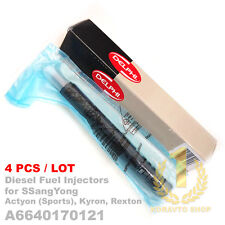 4PCS Delphi CRDI Injector EJBR04501D A 6640170121 SSangYong Actyon Kyron Rexton