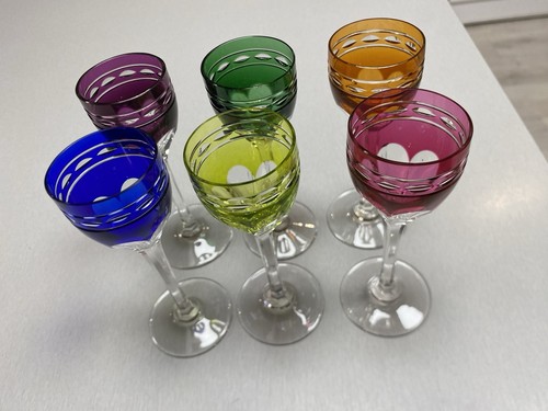 Anciens verres à liqueur - anciens,