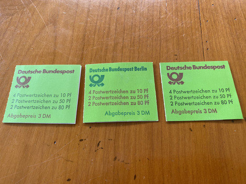 Lot carnets timbres - lot,