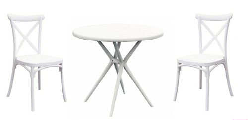 Kit table ronde ø80 2 - cm,