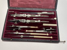 Ancienne Boîte de compas BARBOTHEU - PARIS