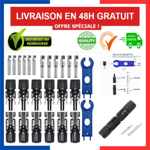 Paires connecteurs solaires - paires,