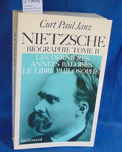 Janz nietzsche biographie - nietzsche,