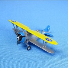 Maquette d'avion Grumman F3F-2 en résine et imprimée en 3D 1:144 détails méta...
