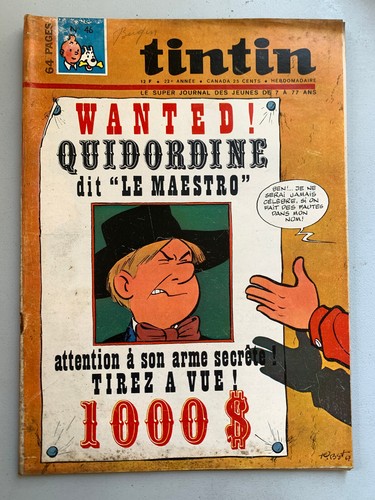 Tintin magazine du - tintin,