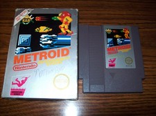 Metroid (Nintendo Entertainment System, 1987) NES Authentic Box and Cart Only