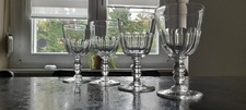 4 ANCIENS VERRES A EAU EN