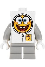 Figurine / Minifigure Lego Bob l'Eponge - SpongeBob Astronaut (bob014)