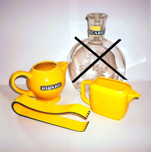 Lot ricard pince à - 1,