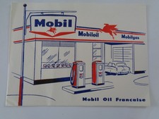 Buvard Mobiloil - garage -
