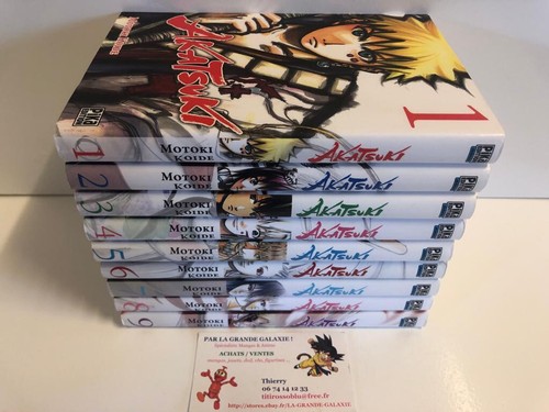 Lot mangas akatsuki tomes à - lot,