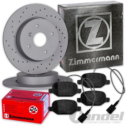 Zimmermann perforé disques - perforé, +