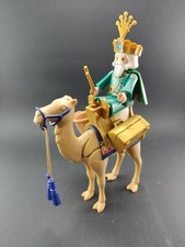 PLAYMOBIL Crèche, Melchior En Chameau, Rois Mages