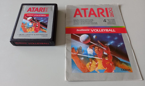 Jeu atari 2600 realsports - jeu, "realsports