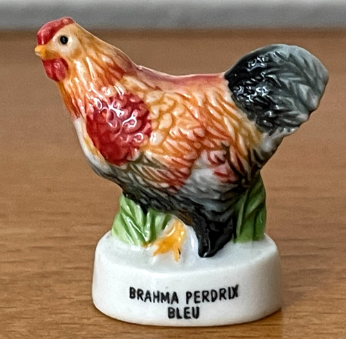 Fève coq poule - brahma, perdrix