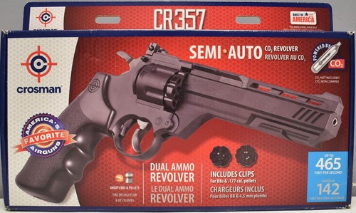 Crosman semi auto co2 revolver - crosman,