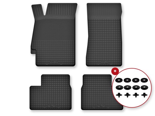 Tapis caoutchouc bac pour