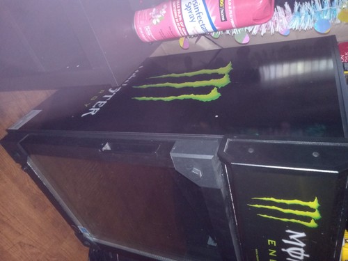 Monster energy fridge black - energy,