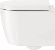 Duravit WC-Sitz ME by Starck, Toilettendeckel mit Absenkautomatik, Klodeckel aus