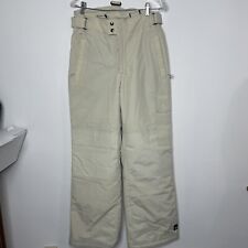 Quechua Decathalon Men's Size S Snow Ski Pants Tan Activewear Athletic Outdoors