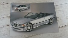 Prospectus / Brochure BMW HARTGE H3 Cabriolet 1995