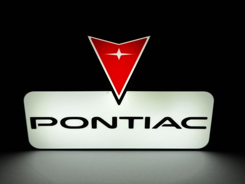 Pontiac automotive lighted - automotive,