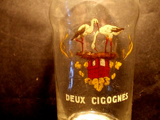 Superbe verre bière 1950