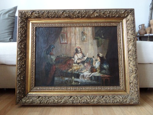 Tableau huile toile - tableau,