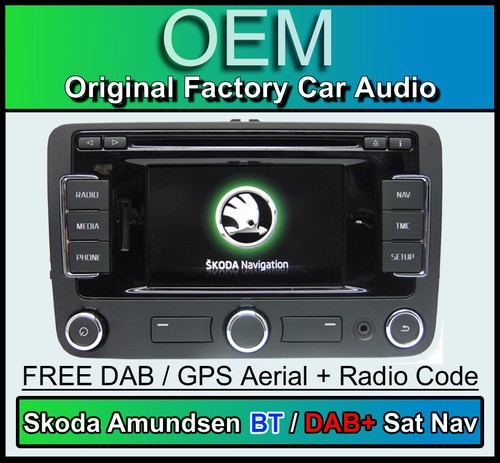 Skoda amundsen autoradio dab - amundsen,
