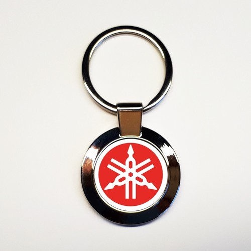 Porte clés yamaha rouge acier - yamaha,