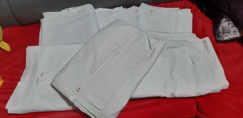 Lot draps ancien en - draps,