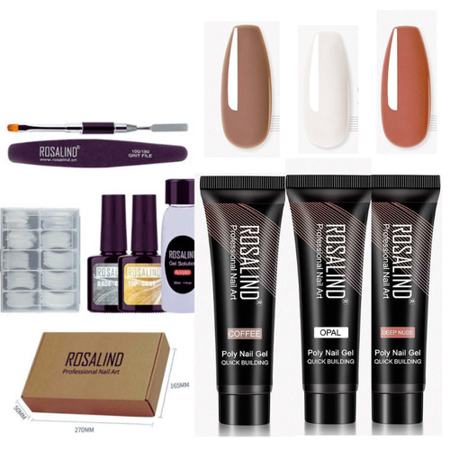 Kit complet poly gel ongles - poly,