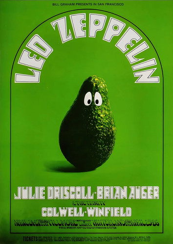 Zeppelin led concert - led, poster