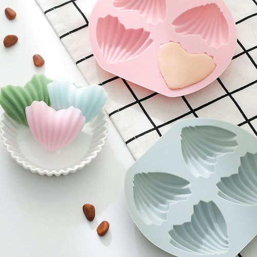 Pcs moule madeleine en - 4,