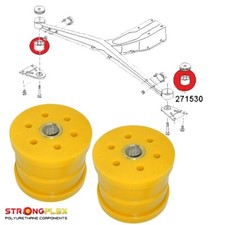 Silentblocs essieu arrière