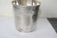 timbale ancienne argent