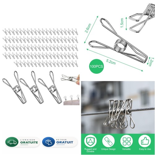 Rseuphiee 100 pinces linge - rseuphiee,