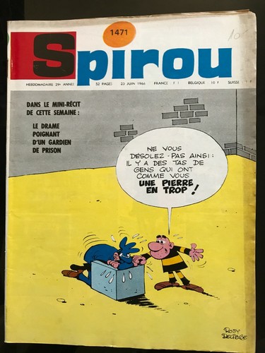 Spirou 1471 sans - sans, le