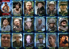 Rambo First Blood Movie Trading Cards Stallone Dennehy Vietnam Crenna