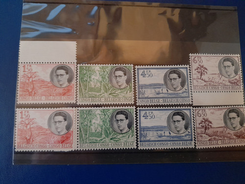 Timbres congo belge voyage - timbres,