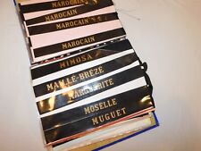 MARINE NATIONALE  : 1-UN ANCIEN  RUBAN LEGENDE MARINE / AU CHOIX ..... 4.b