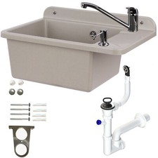Lavabo plastique gris 51cm